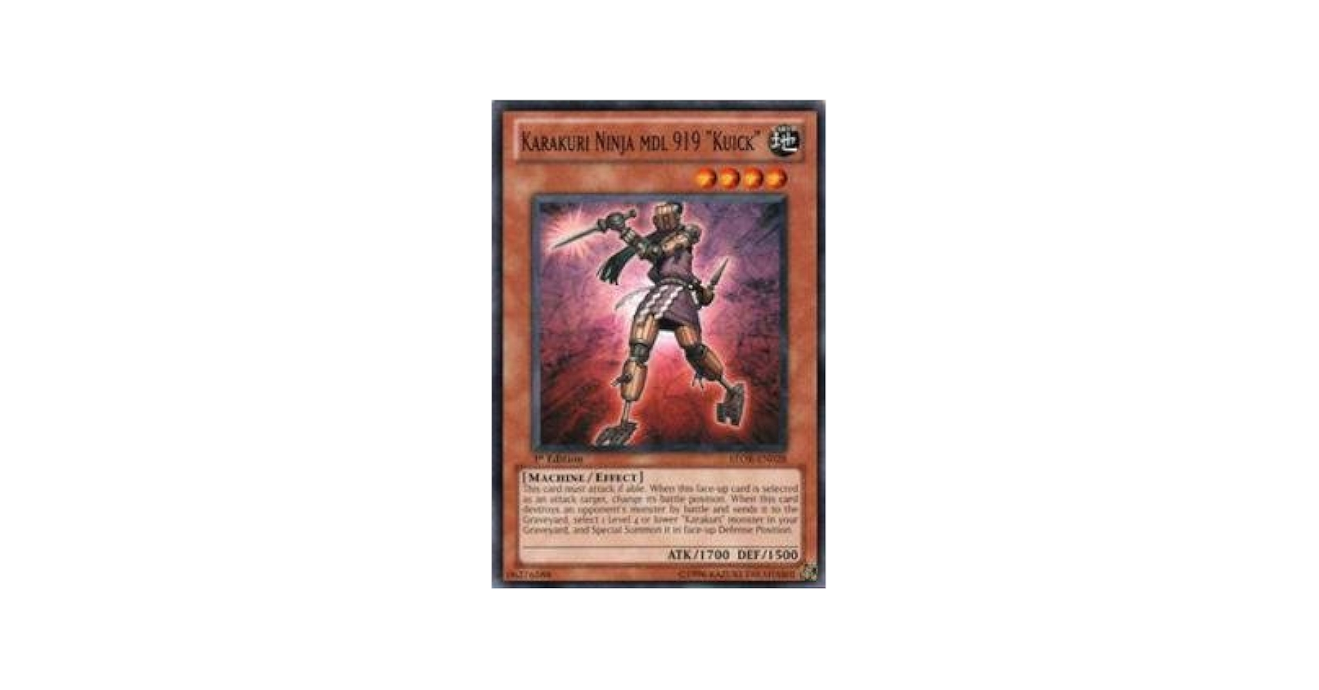 Amazon.co.jp: 遊戯王カード Karakuri Ninja MDL 919 “Kuick